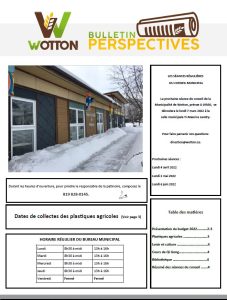 Bulletin Perspectives février 2022