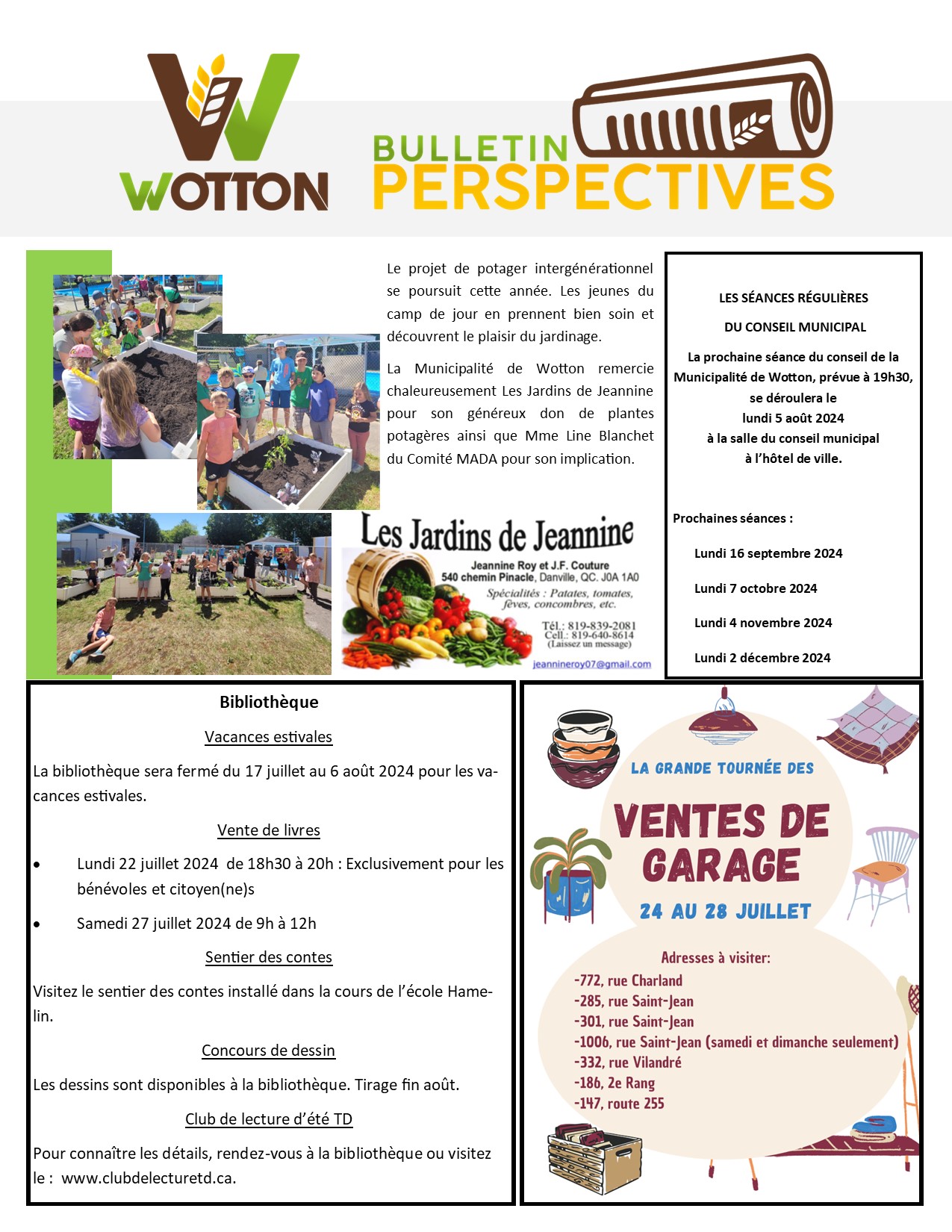 You are currently viewing Bulletin Perspective – Juillet 2024