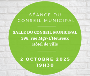 Lire la suite à propos de l’article Séance du conseil municipal 2 octobre 2025