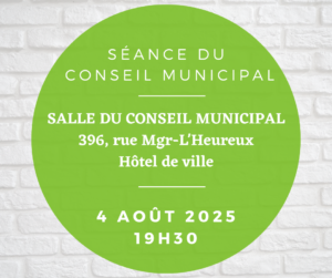 Lire la suite à propos de l’article Séance du conseil municipal 4 août 2025