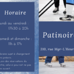 Horaire patinoire