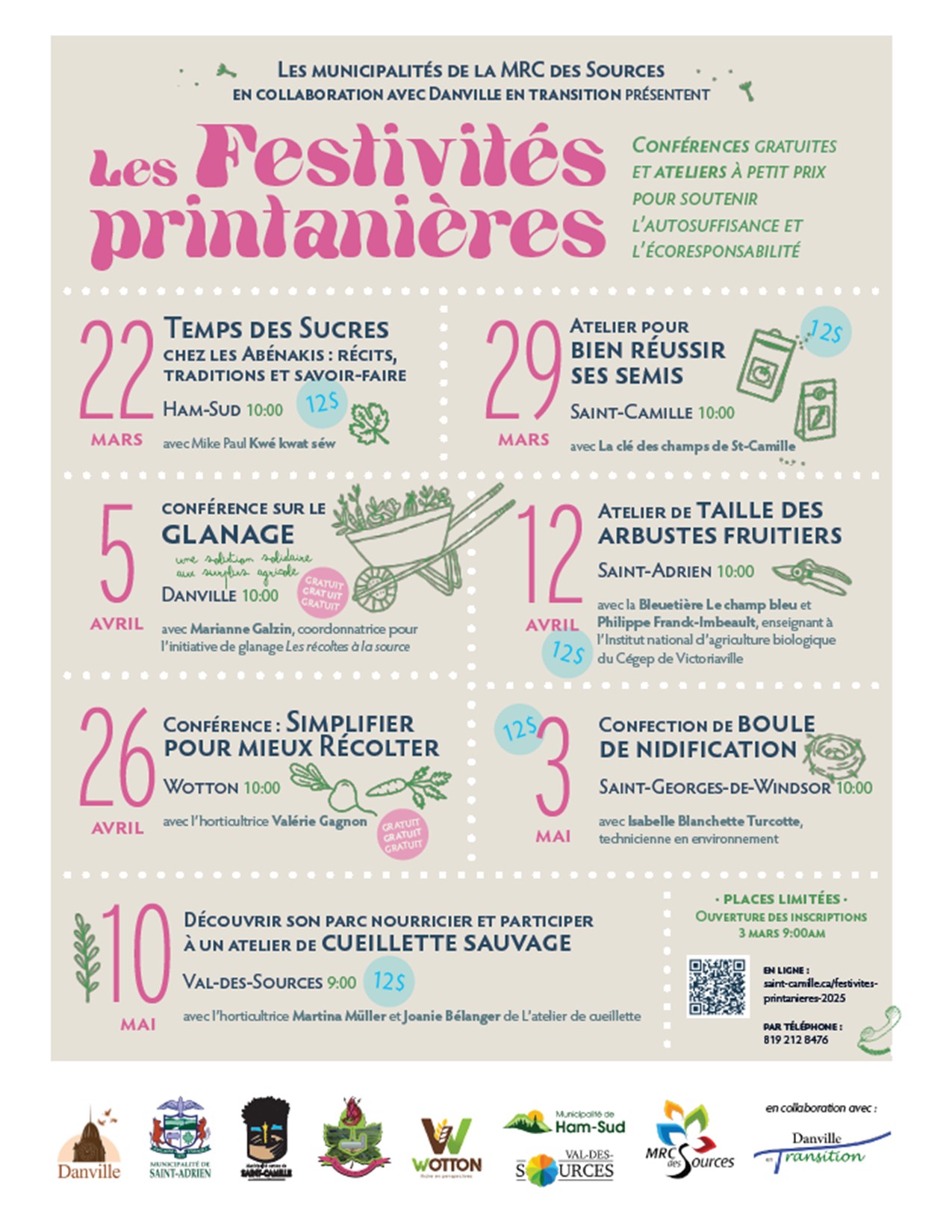 Lire la suite à propos de l’article Les Festivités printanières 2025