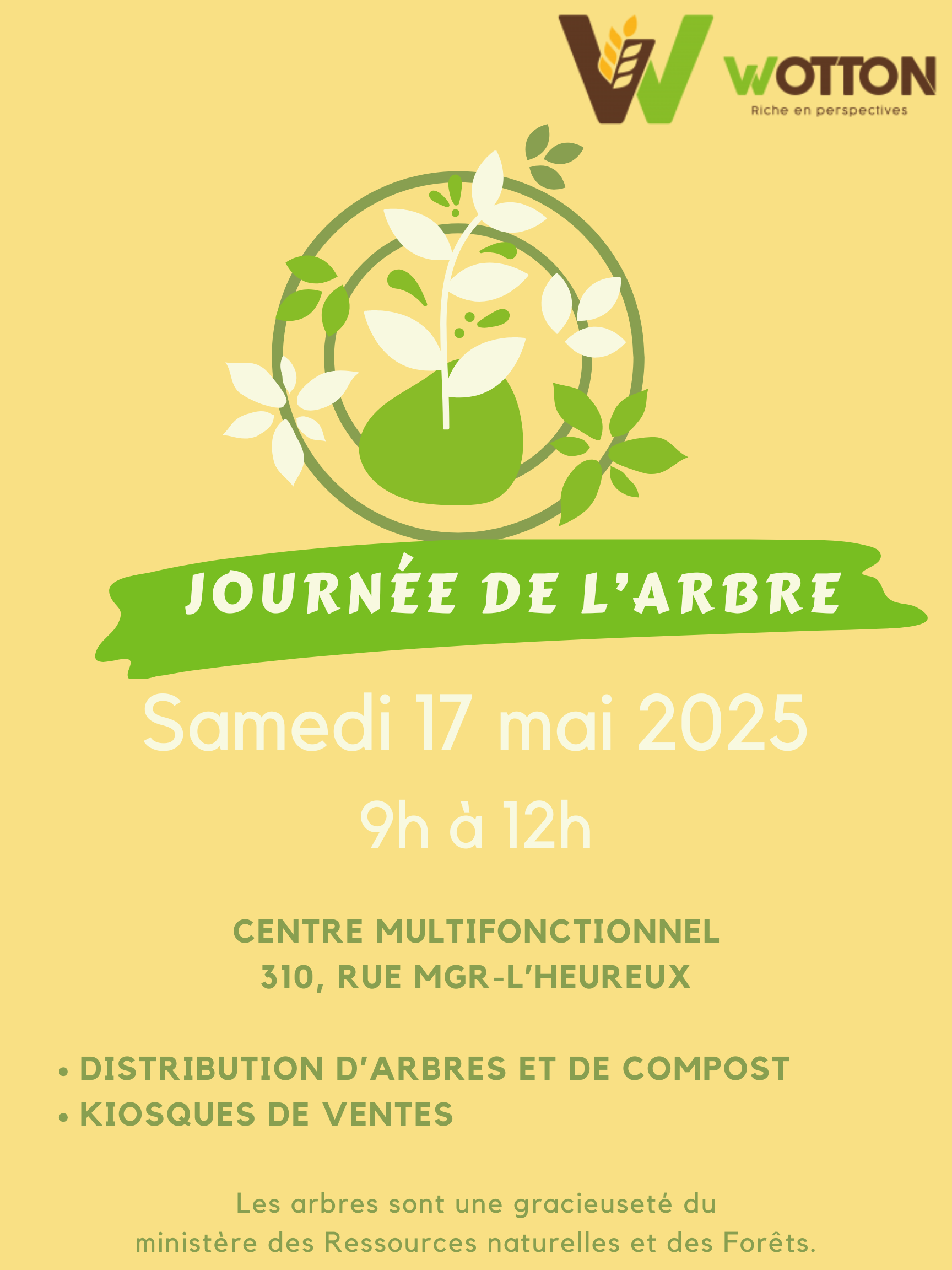 Lire la suite à propos de l’article Journée de l’arbre – Samedi 17 mai 2025