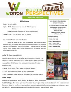 Bulletin Perspectives – Mai 2025