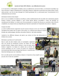 Journée de l’arbre 2025