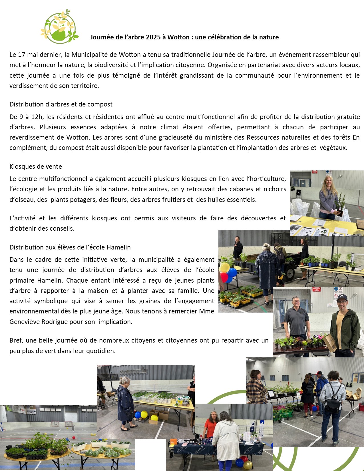 Lire la suite à propos de l’article Journée de l’arbre 2025