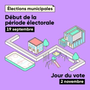 Lire la suite à propos de l’article Avis aux citoyens – Élections municipales 2025