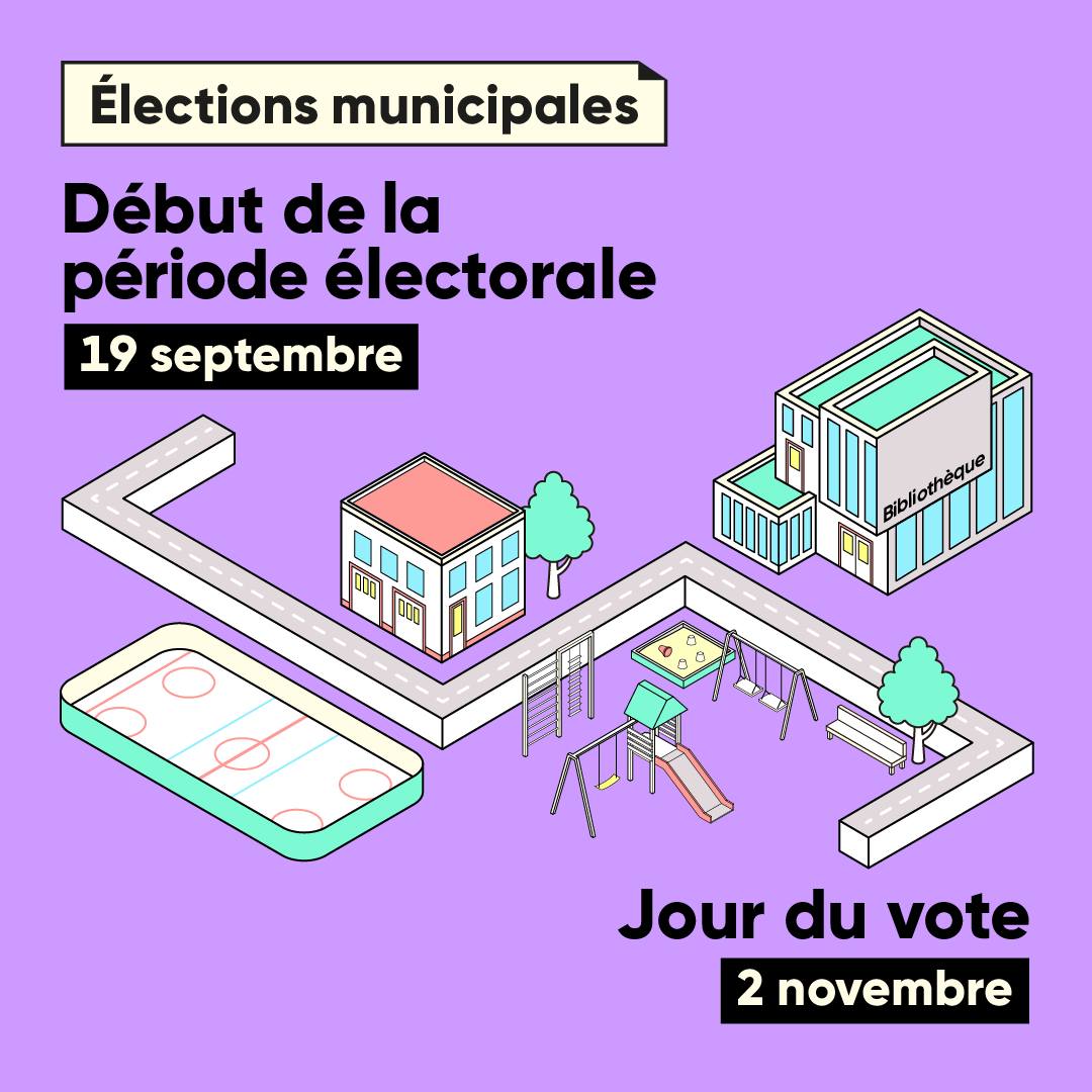 Lire la suite à propos de l’article Avis aux citoyens – Élections municipales 2025