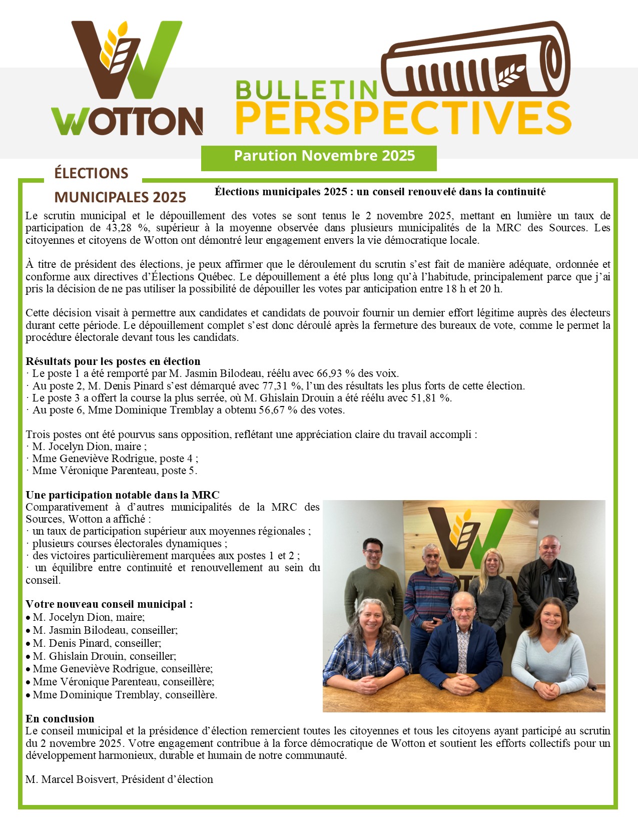 You are currently viewing Bulletin Perspective – Novembre 2025