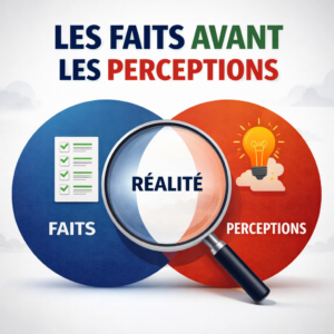 Les faits avant les perceptions